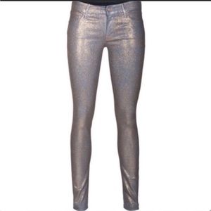 NWT Mother The Looker Glimmer Jeans, Size 31